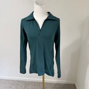 Arcteryx Kyanite LT Jacket Women's Teal Lightweight Full Zip Up Small Activewear
